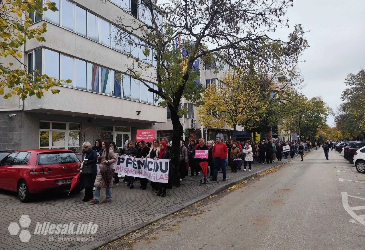 Prosvjedna šetnja za Aldinu Jahić