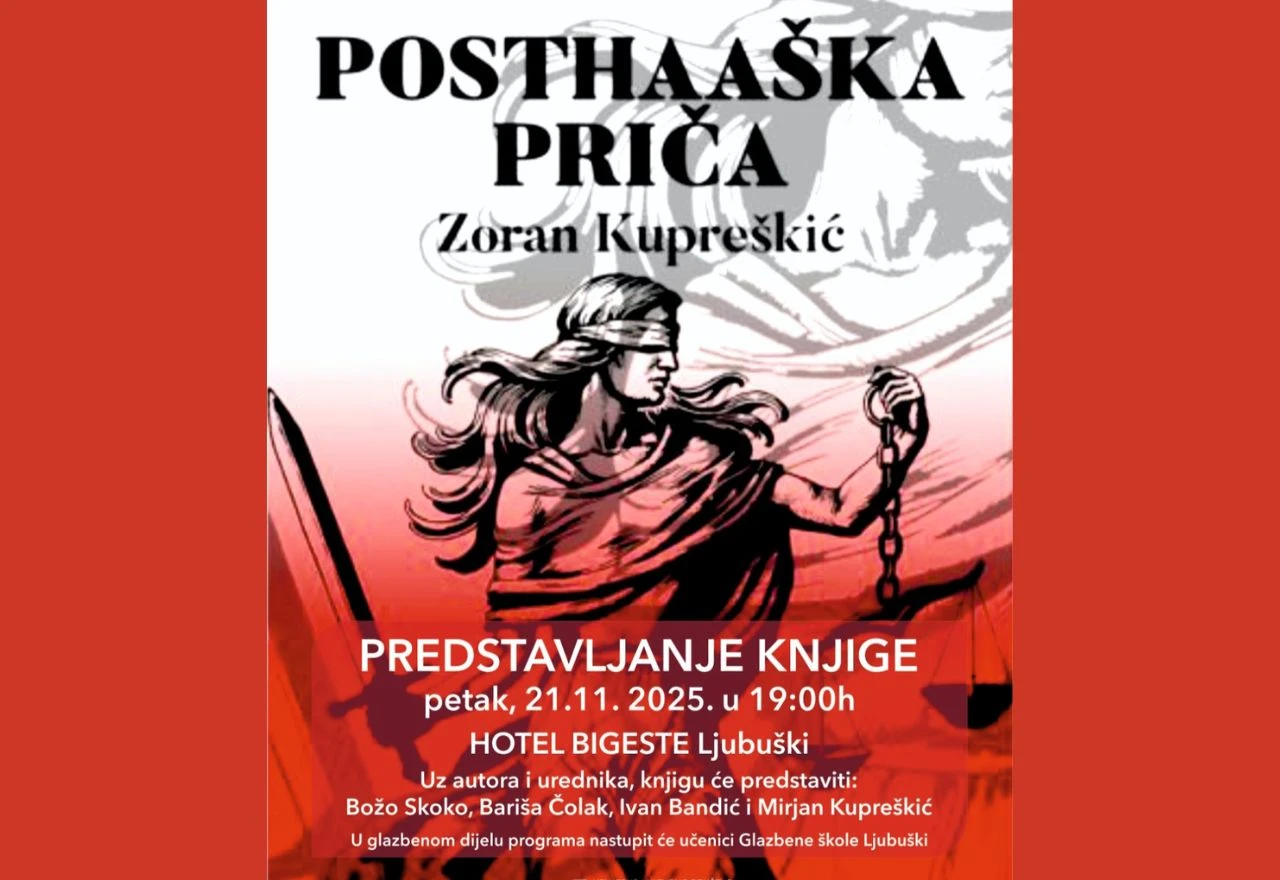 Predstavljanje knjige  "Posthaaška priča"
