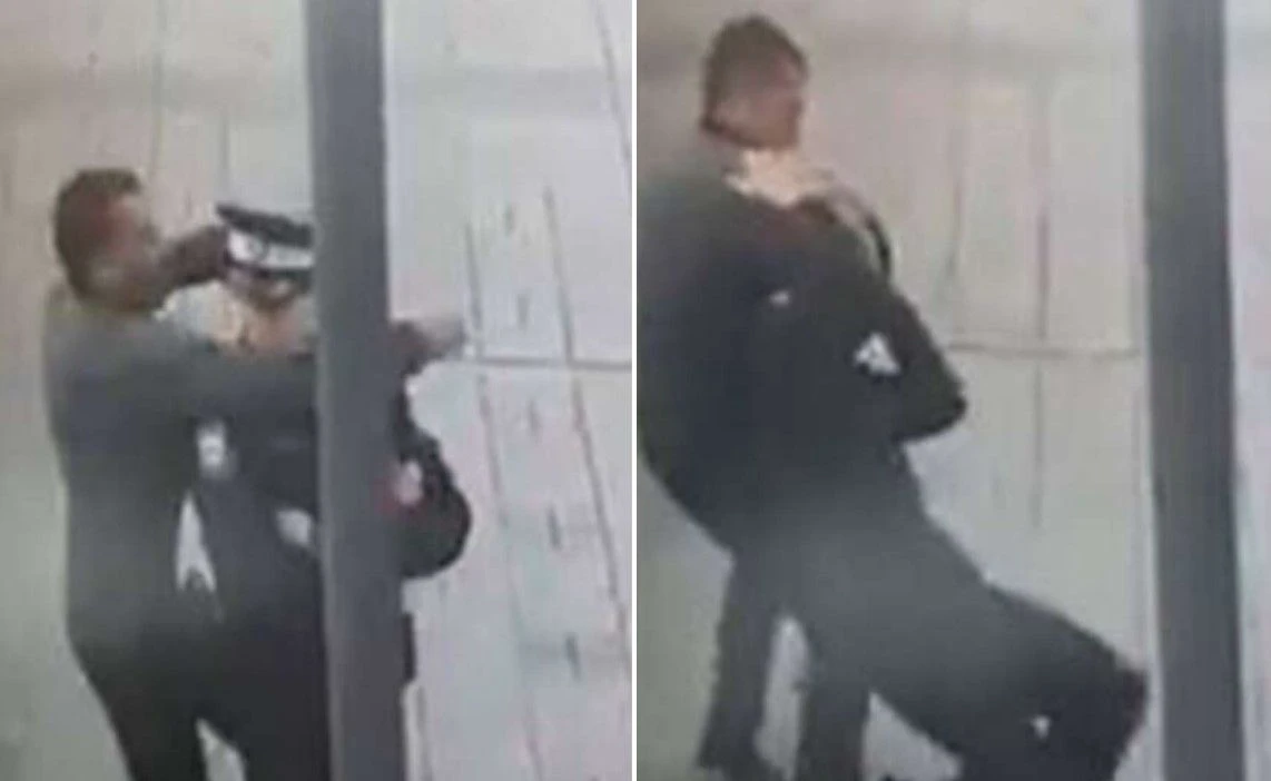 VIDEO: Policijac napadnut ispred Palače predsjednika Republike Srpske