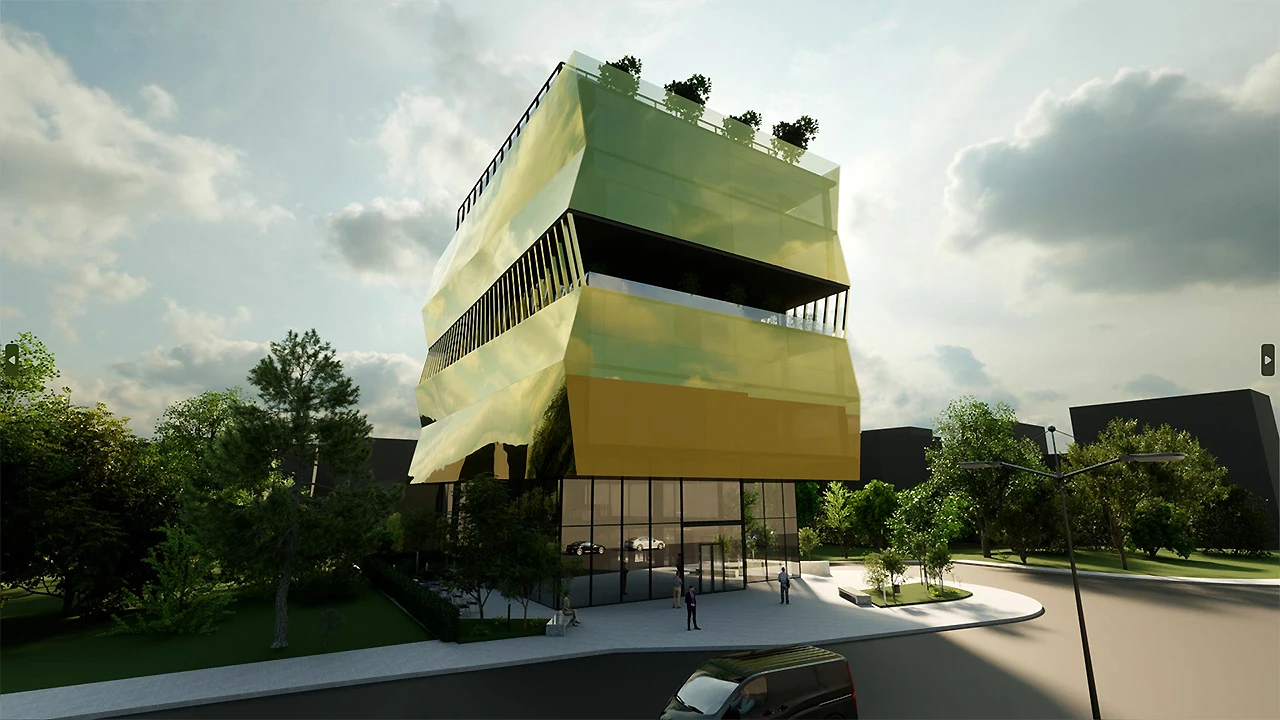 Pogledajte render nove zgrade Autocesta FBiH koja mijenja vizuru Mostara