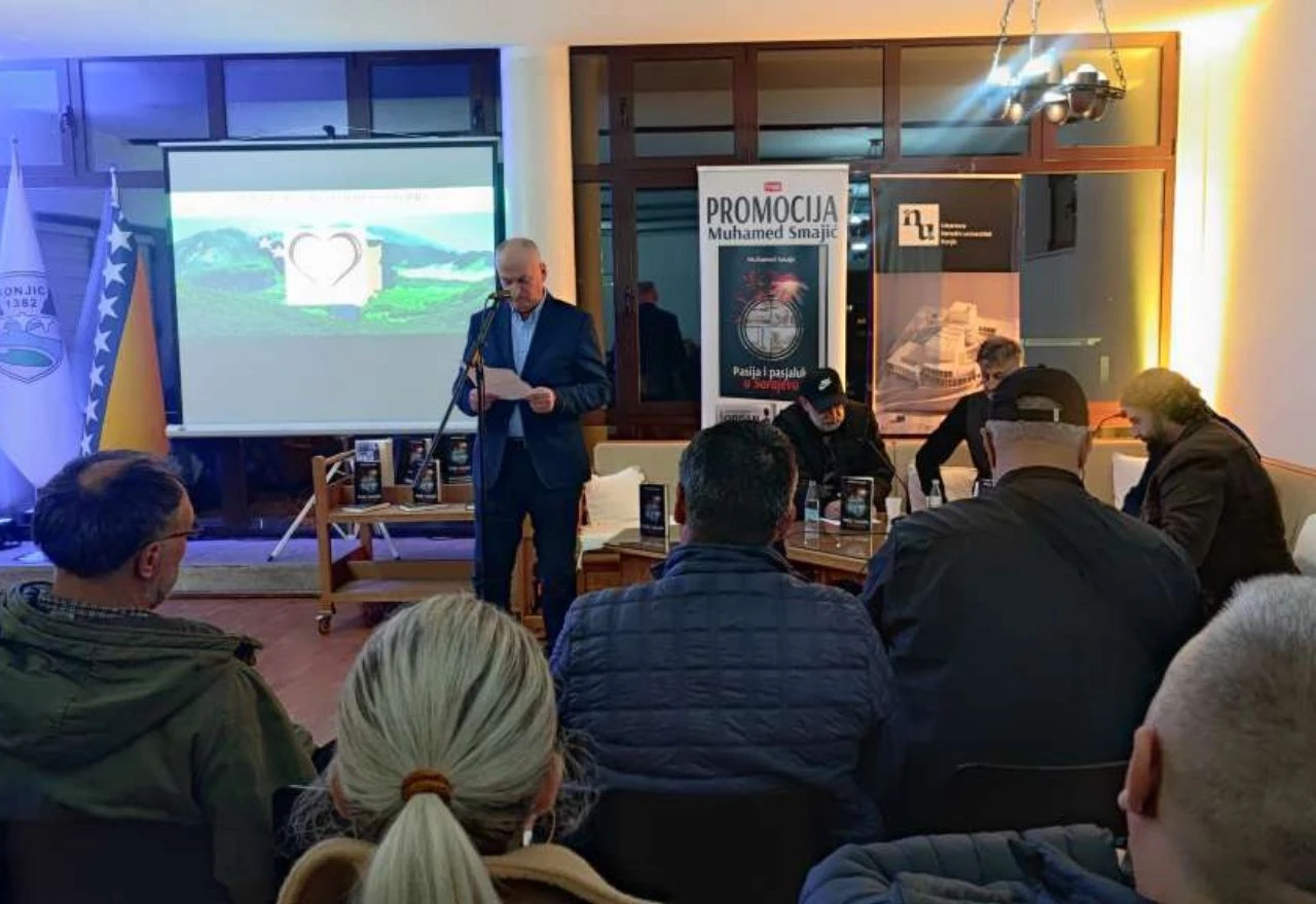 U Konjicu predstavljen roman povodom Dana državnosti