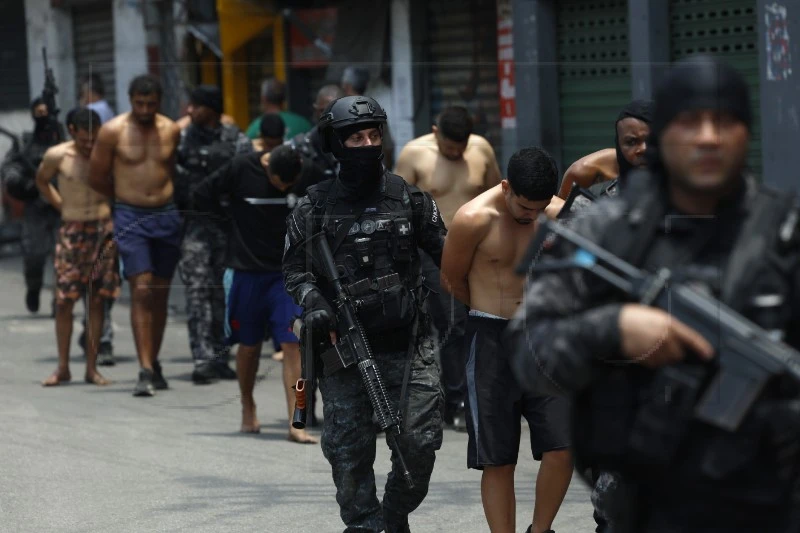 Najkrvavija operacija u Brazilu: Poginulo 122 ljudi, među njima i pet policajaca