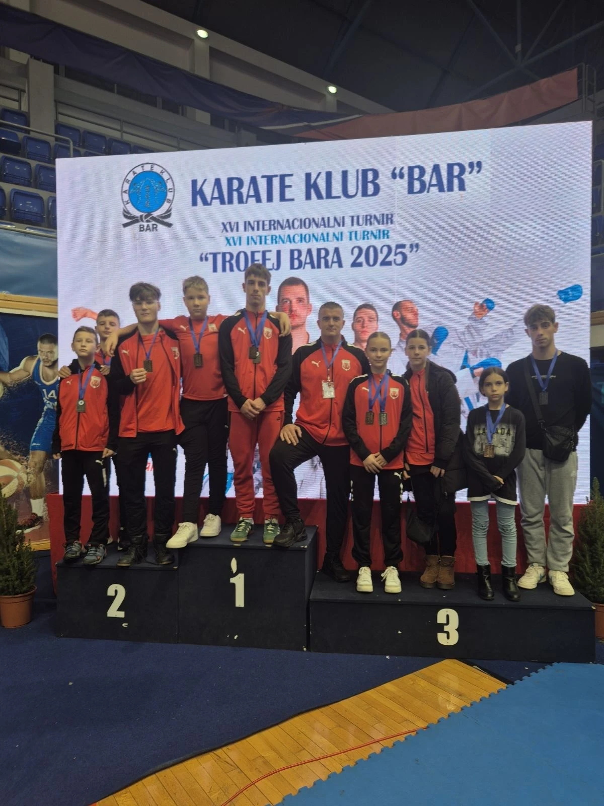 Jedanaest osvojenih medalja na prestižnom Trofeju Bara 2025