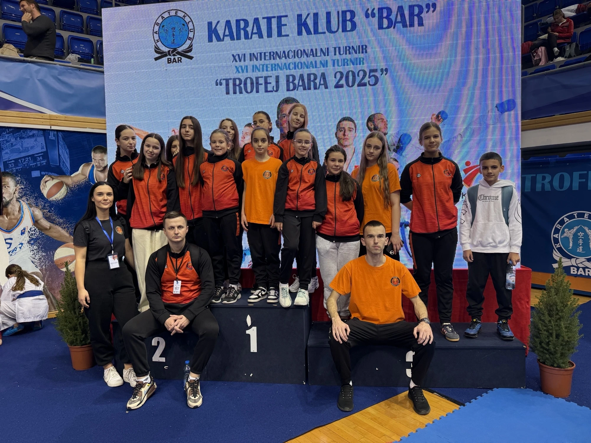 Mostarski karatisti uspješni na Trofeju Bara 2025.