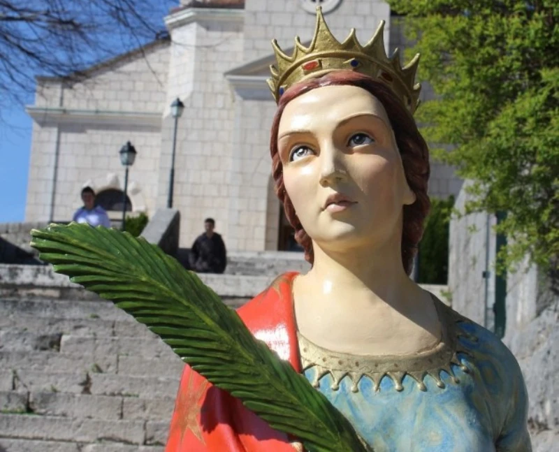 Blagdan je svete Katarine, djevice i mučenice