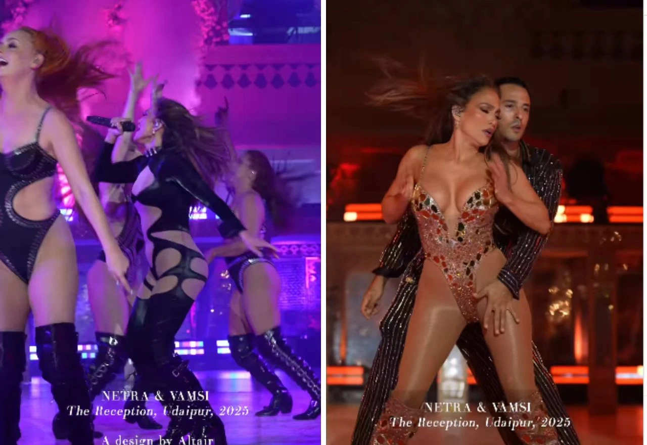 J-Lo pod paljbom kritika zbog outfita na vjenčanju u Indiji: "Što to ona nosi?"