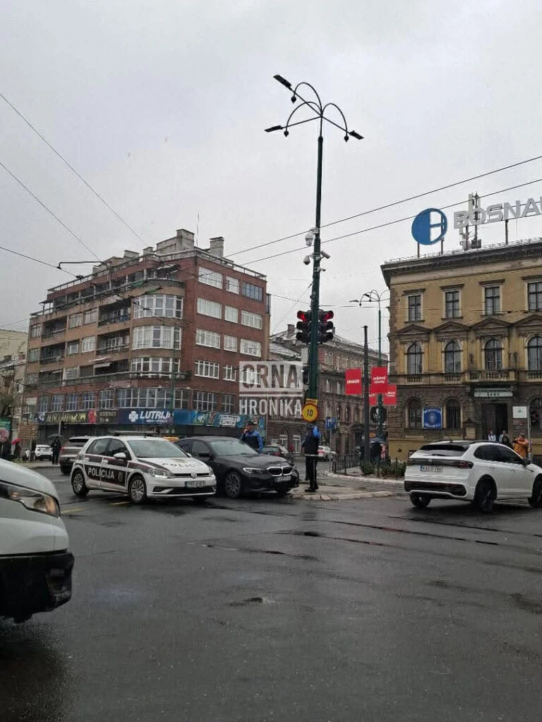 Vozač iz Hrvatske blokirao tramvajski promet u Sarajevu