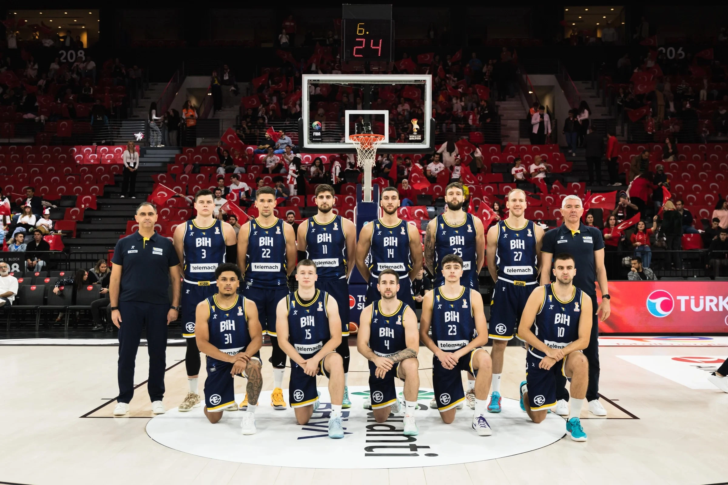 Poraz košarkaša u Istanbulu, kratki roster nije izdržao