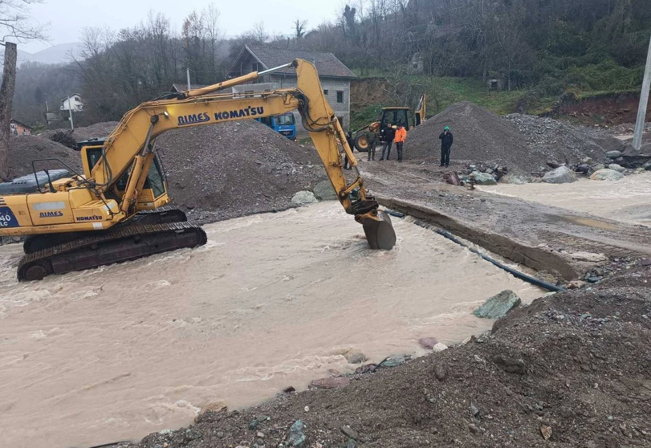 Osposobljen ključni lokalni put u dolini Neretvice nakon poplava