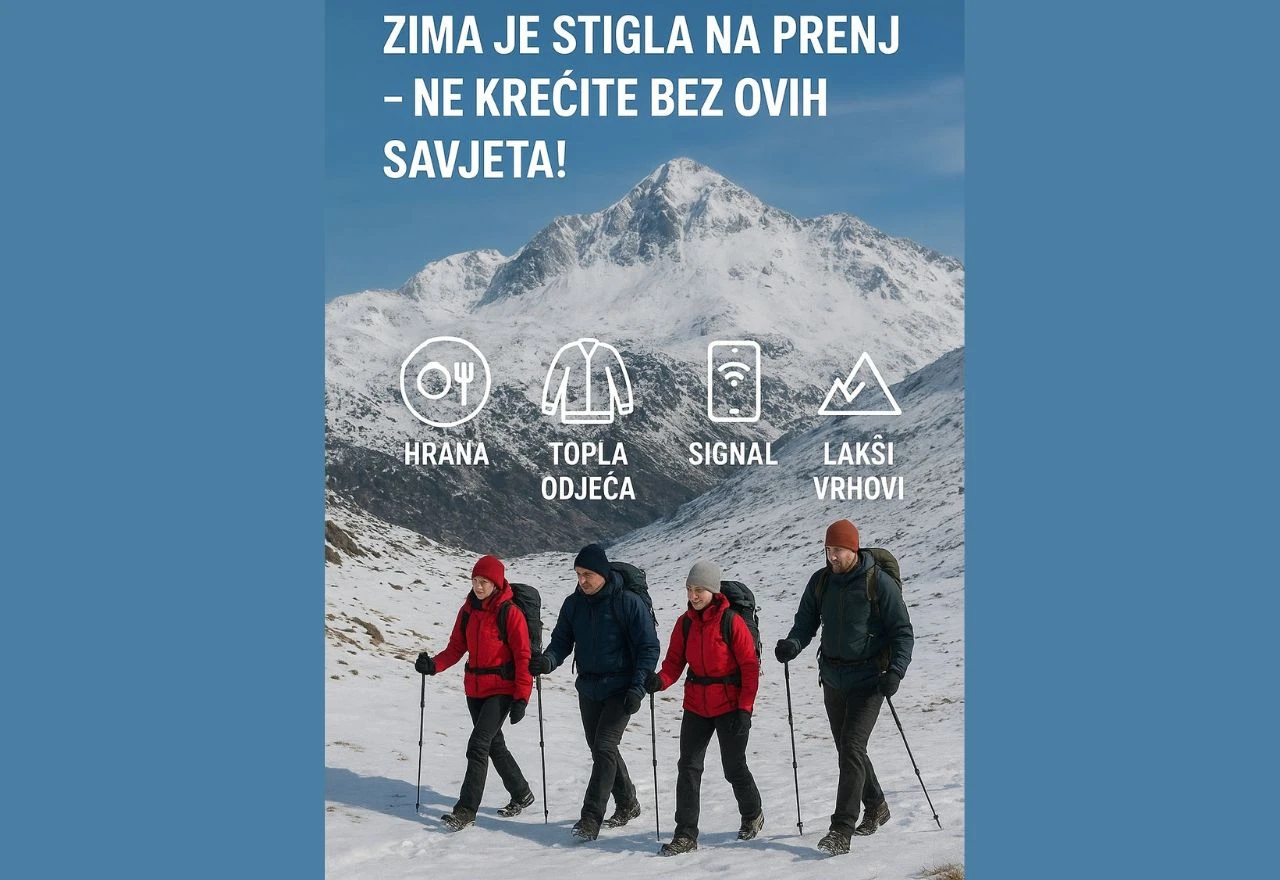 Zimski uvjeti na planinama: GSS Prenj objavio savjete za sigurnost