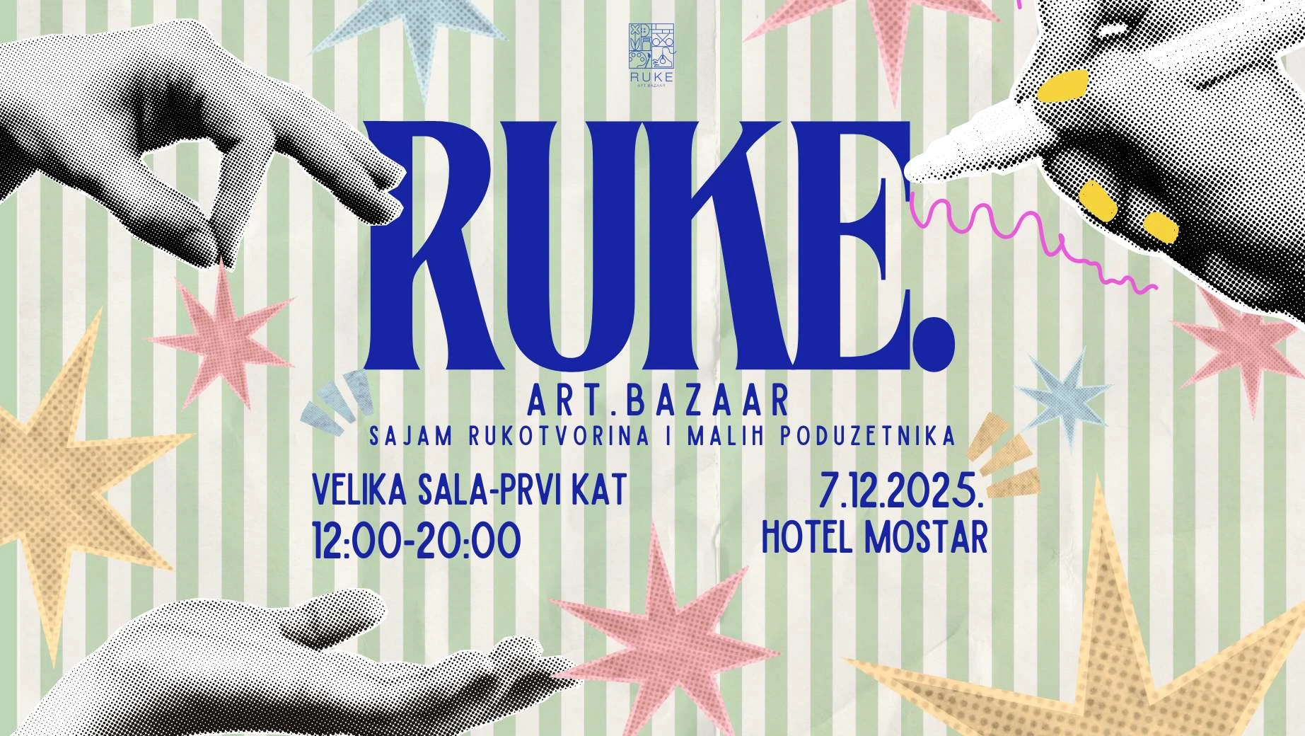Unikatni darovi i dobra djela: Mostar domaćin petog izdanja RUKE. Art Bazaara
