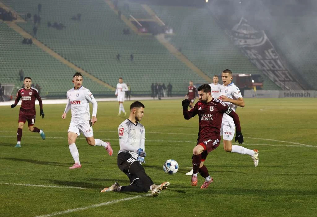 Širokom bod na Koševu, Željezničar poražen u Banja Luci