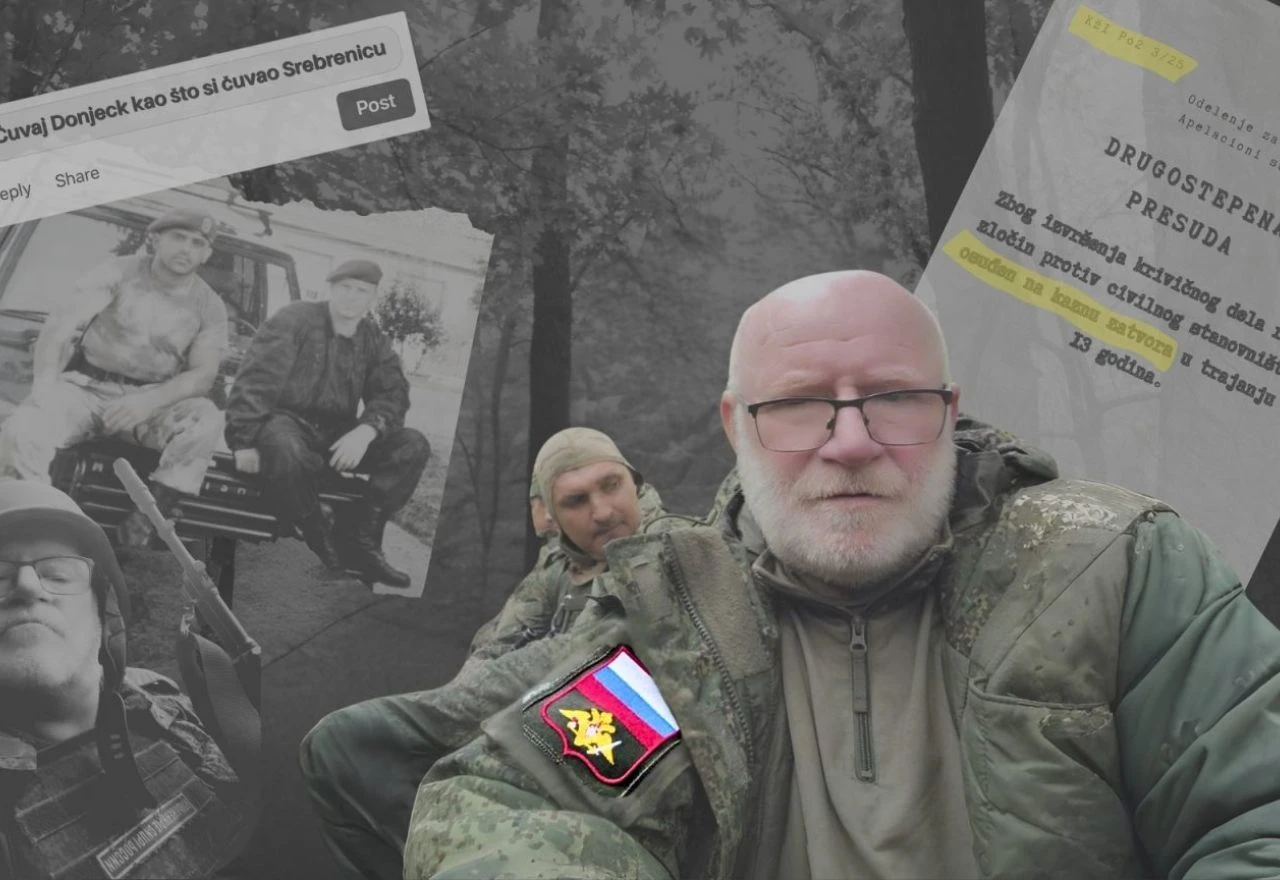 Ratni zločinac iz Bratunca izbjegao zatvor i ratovao u Ukrajini