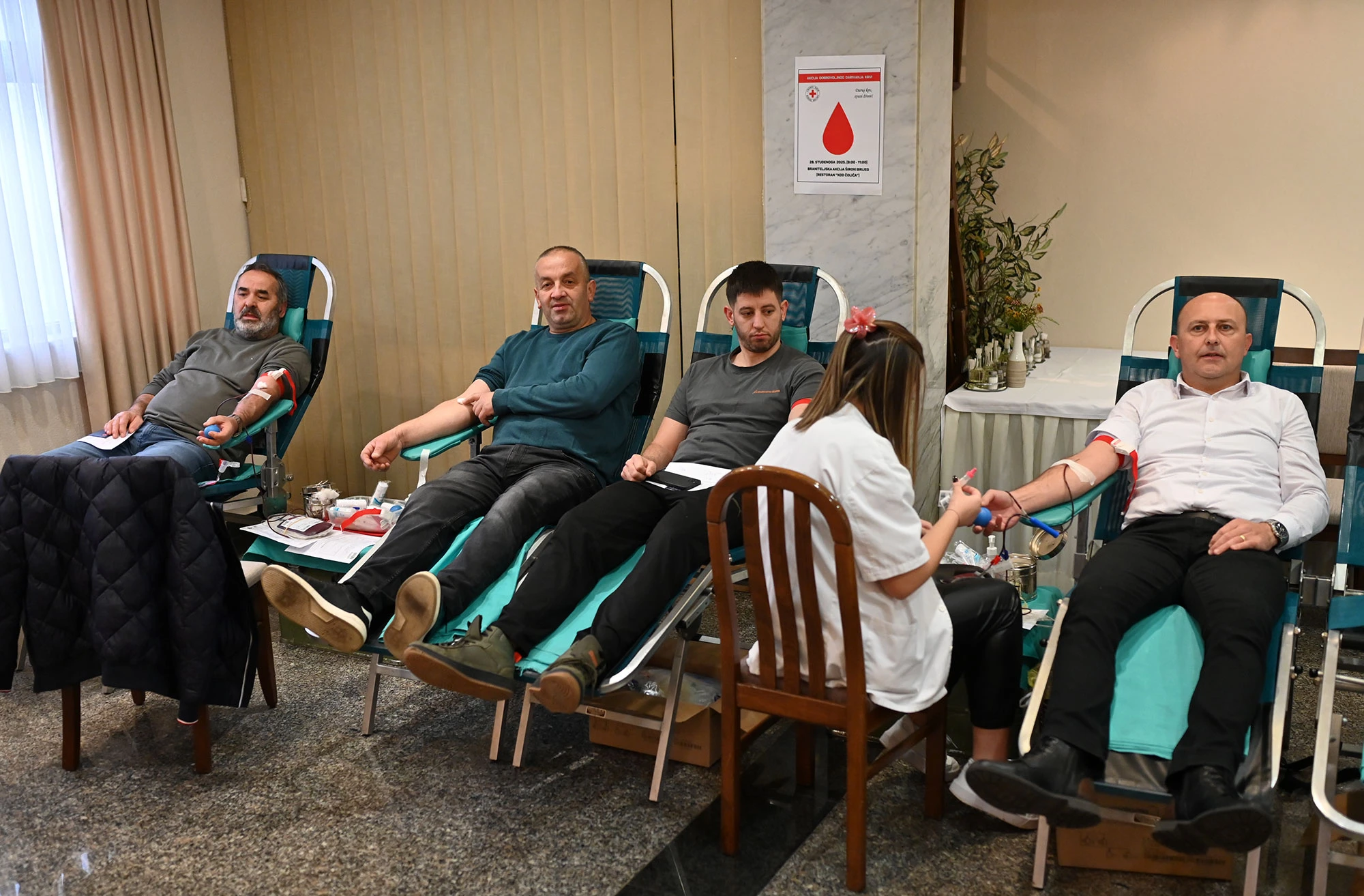 Šest akcija darivanja krvi u prosincu na području ŽZH
