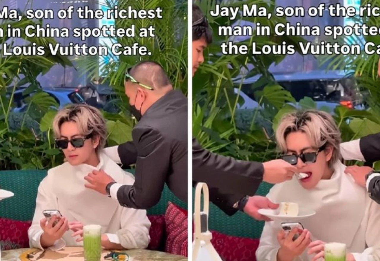 VIDEO: "Sina najbogatijeg Kineza tjelohranitelj hrani u Louis Vuitton kafiću"
