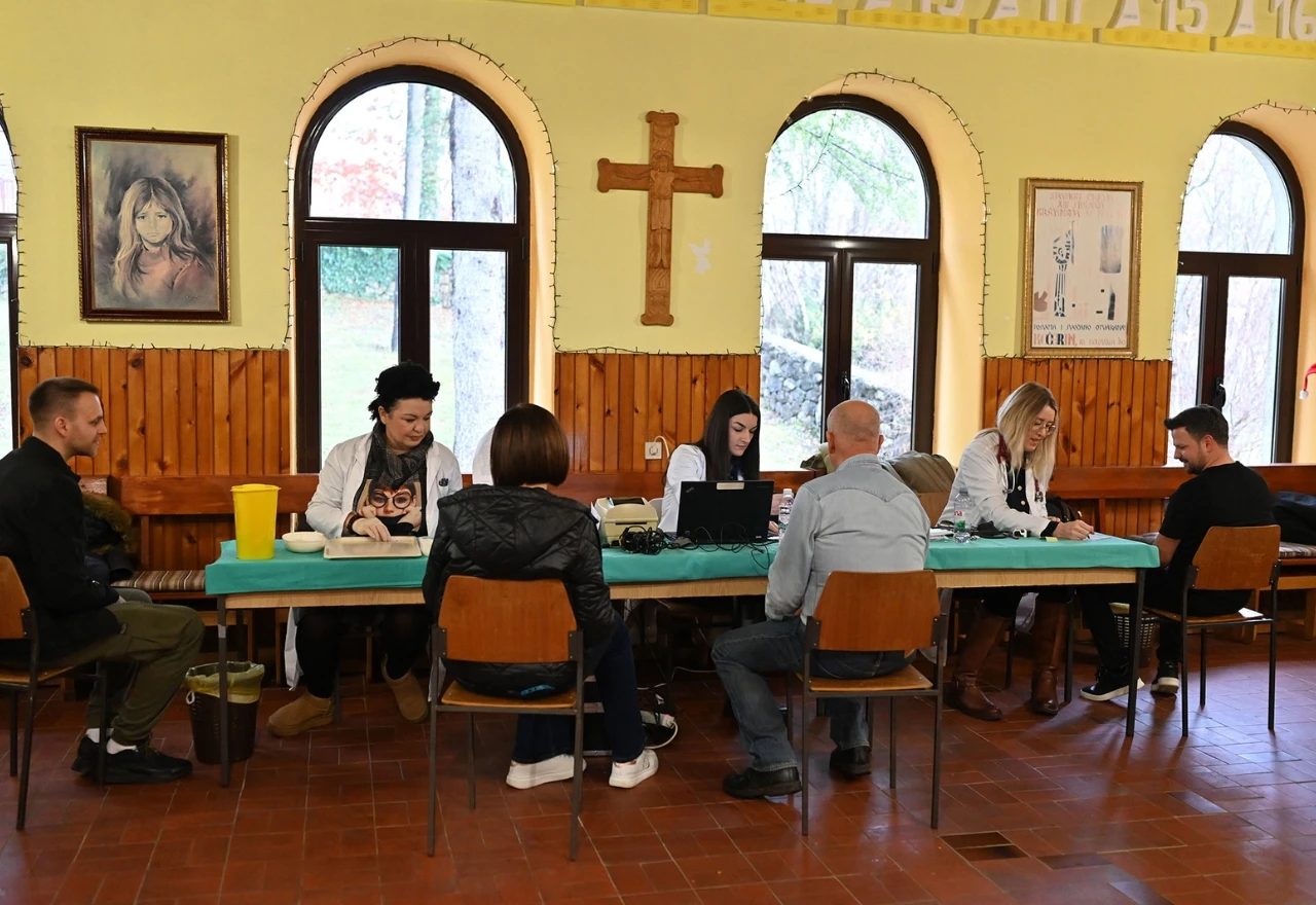 FOTO | Humanost u Kočerinu: Prikupljeno 19 doza krvi