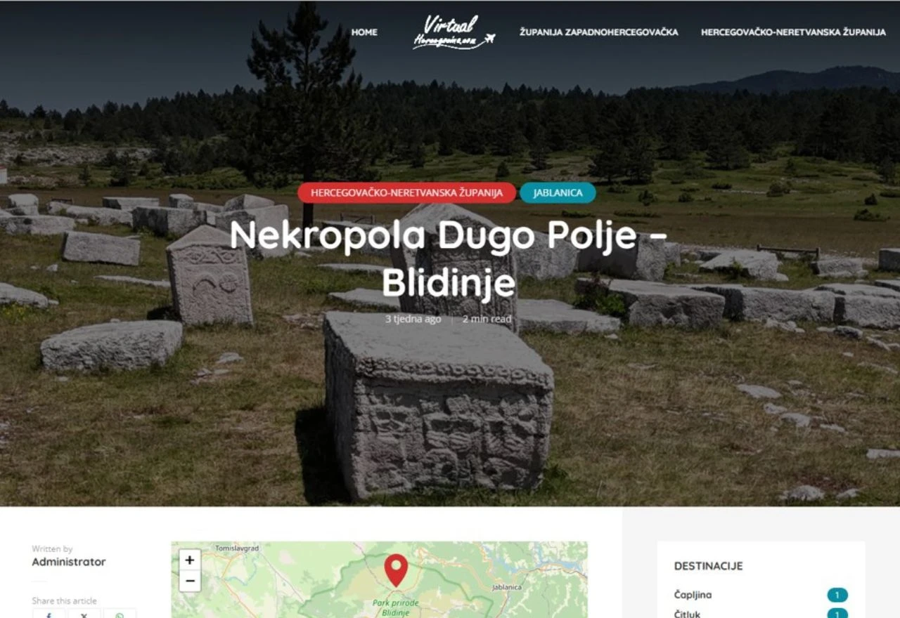 Hercegovina u novom svjetlu: Ganganet širi digitalnu mapu kulturnih vrijednosti