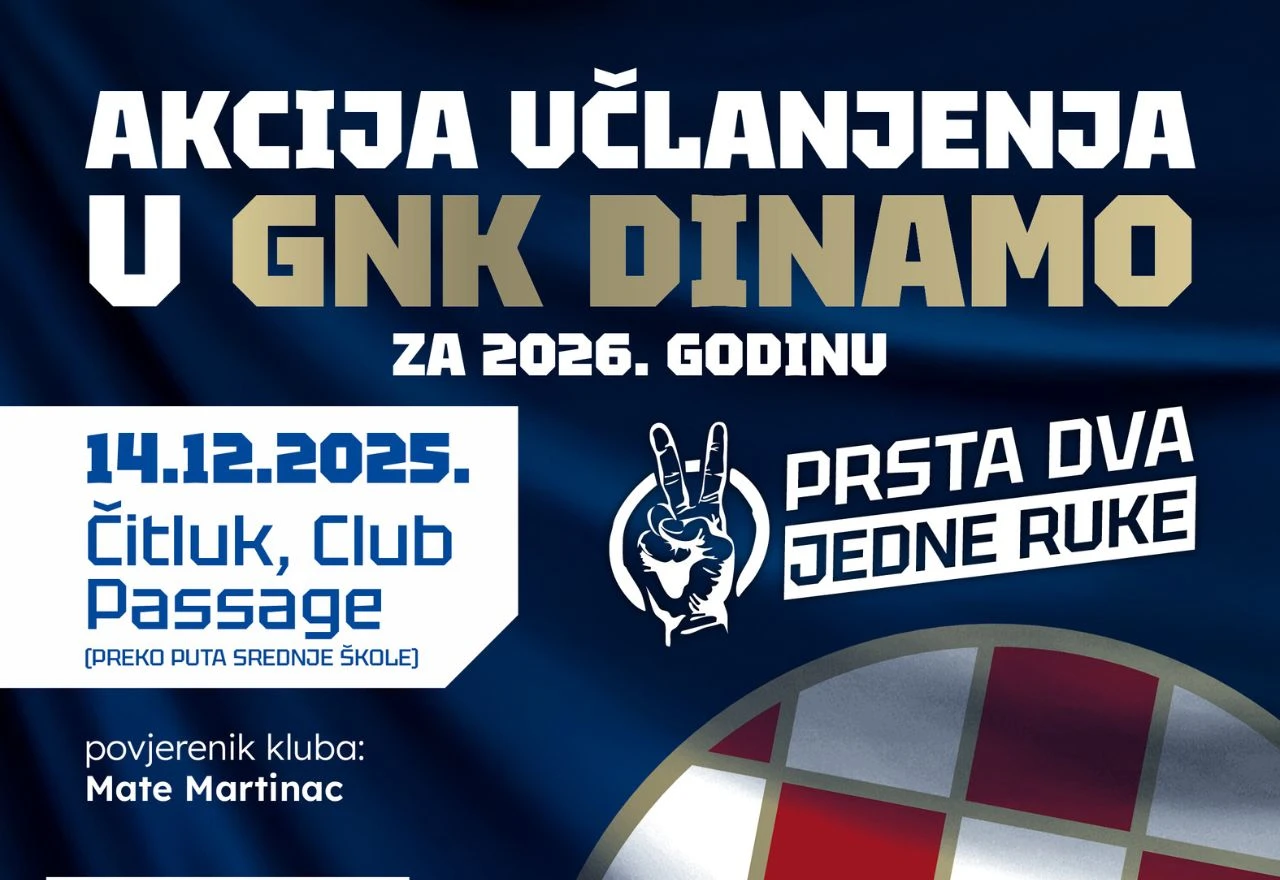 Čitluk: Velika akcija učlanjenja u GNK Dinamo