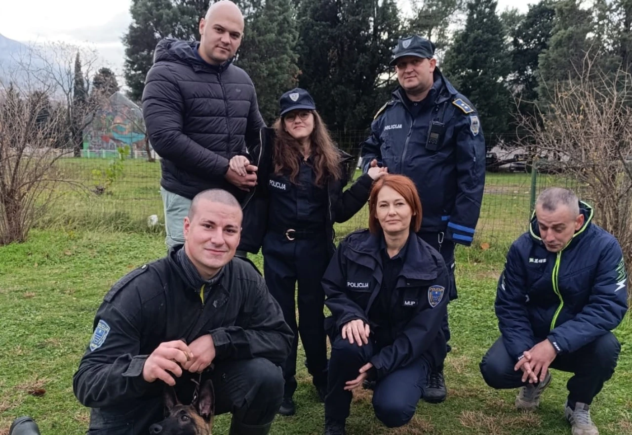 Djevojčica iz Mostara na jedan dan postala dio policijskog tima