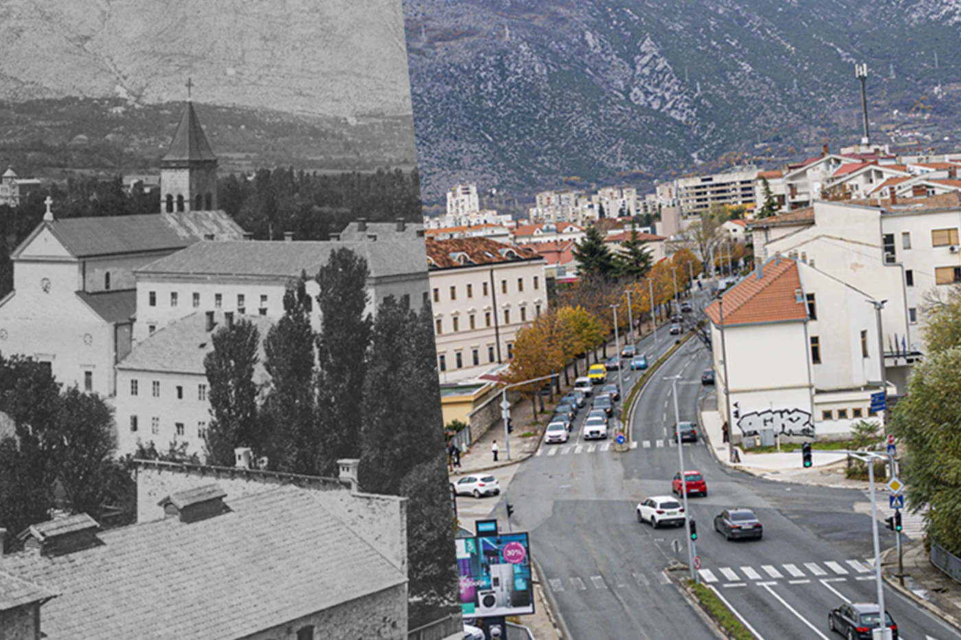 FOTO | Kako je, zbog stroja iz Metkovića, Mostar dobio današnji izgled