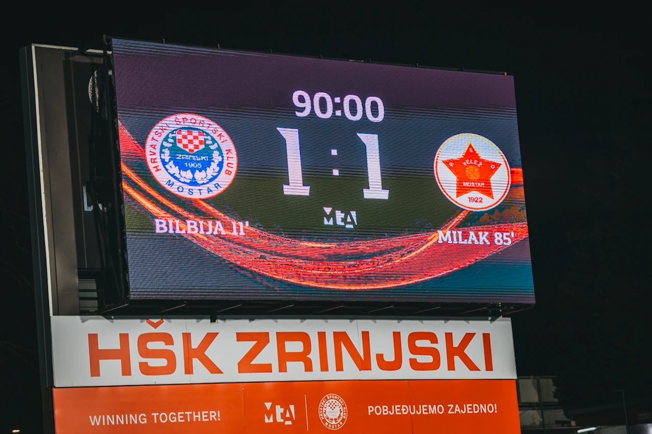 KRAJ | Prekinuta serija Zrinjskog, Velež uzeo bod u derbiju