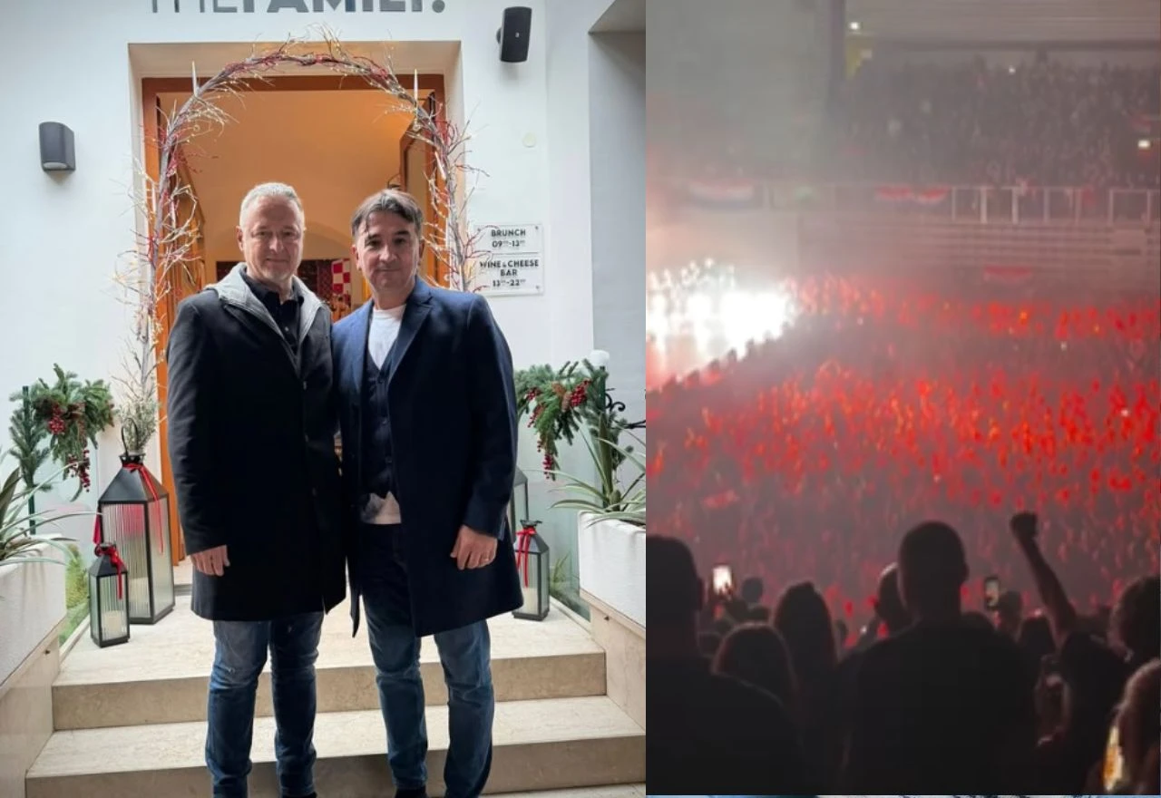 Dalić nakon koncerta u Varaždinu ugostio Thompsona u svom restoranu