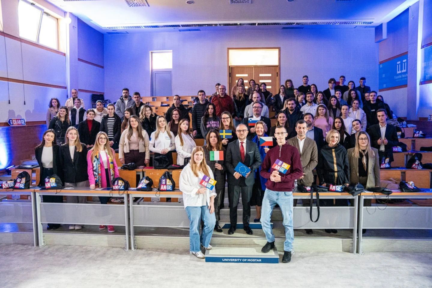 Završni događaj EU Generation Change u Mostaru okupio je studente i veleposlanike EU u raspravi o klimatskim promjenama i ulozi mladih.