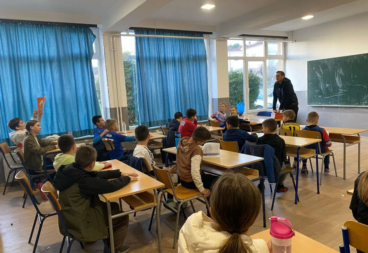 "Sport DA – ovisnost NE": Djeca u Čerinu učila kako prepoznati rizična ponašanja