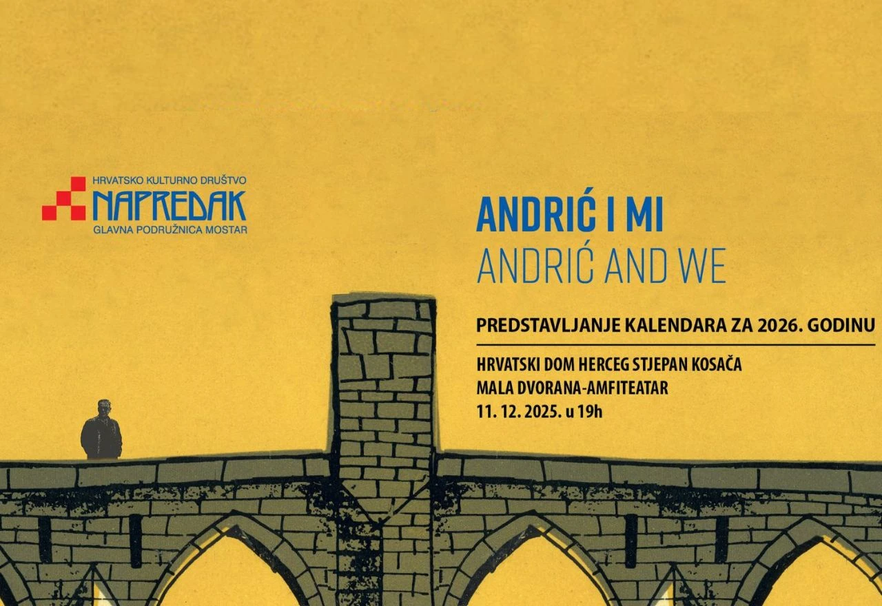 Napredak predstavlja kalendar "Andrić i mi"