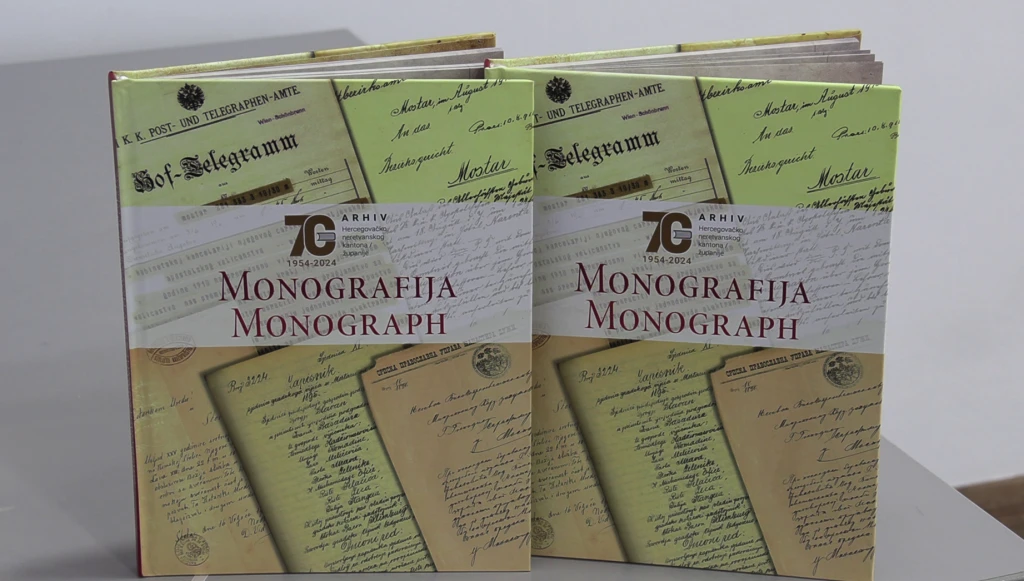Monografija Arhiva HNŽ-a predstavljena u Mostaru