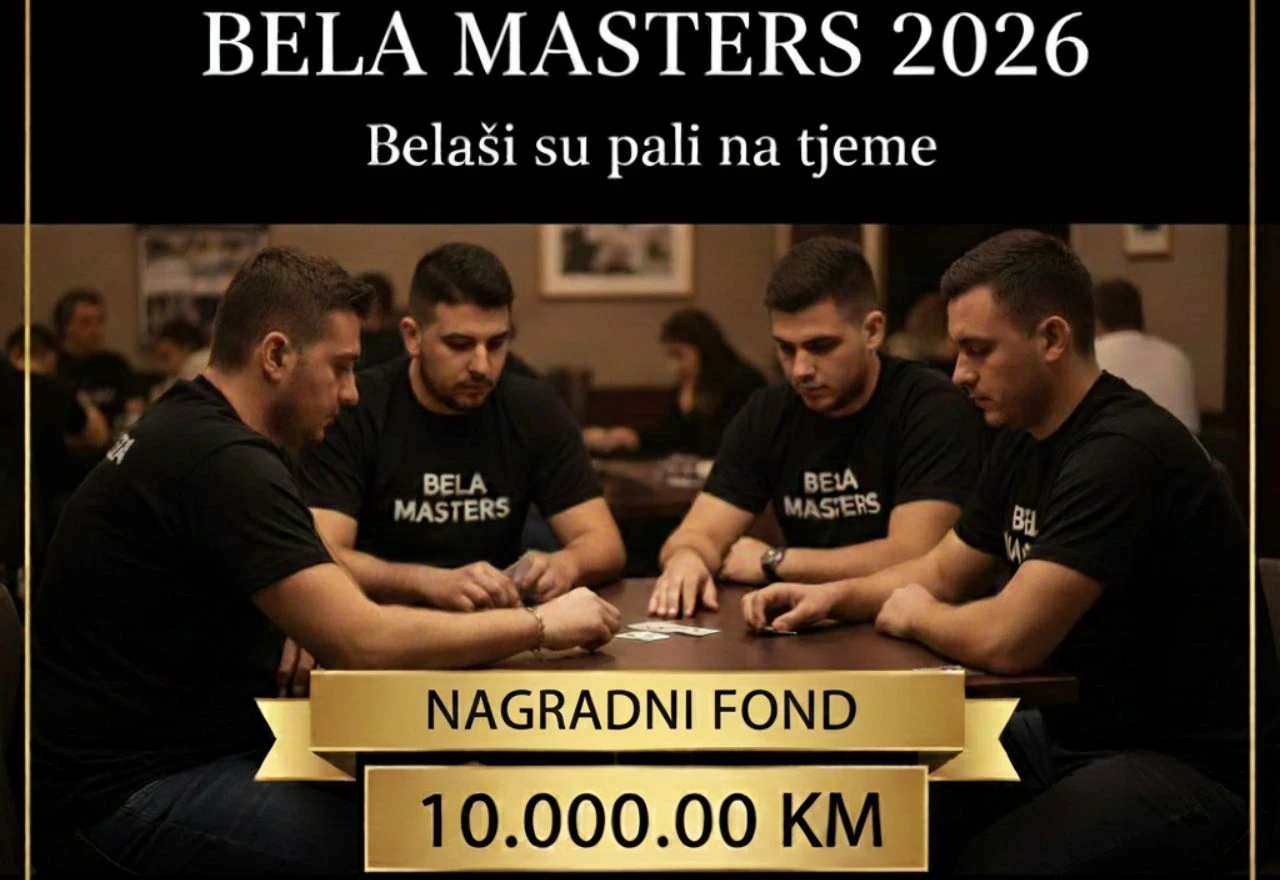 Karte na stol: U Čapljinu dolazi bela turnir vrijedan 10.000KM