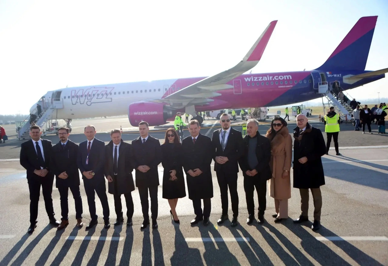 Ponovno uspostavljena Wizz Air baza na Međunarodnom aerodromu Tuzla
