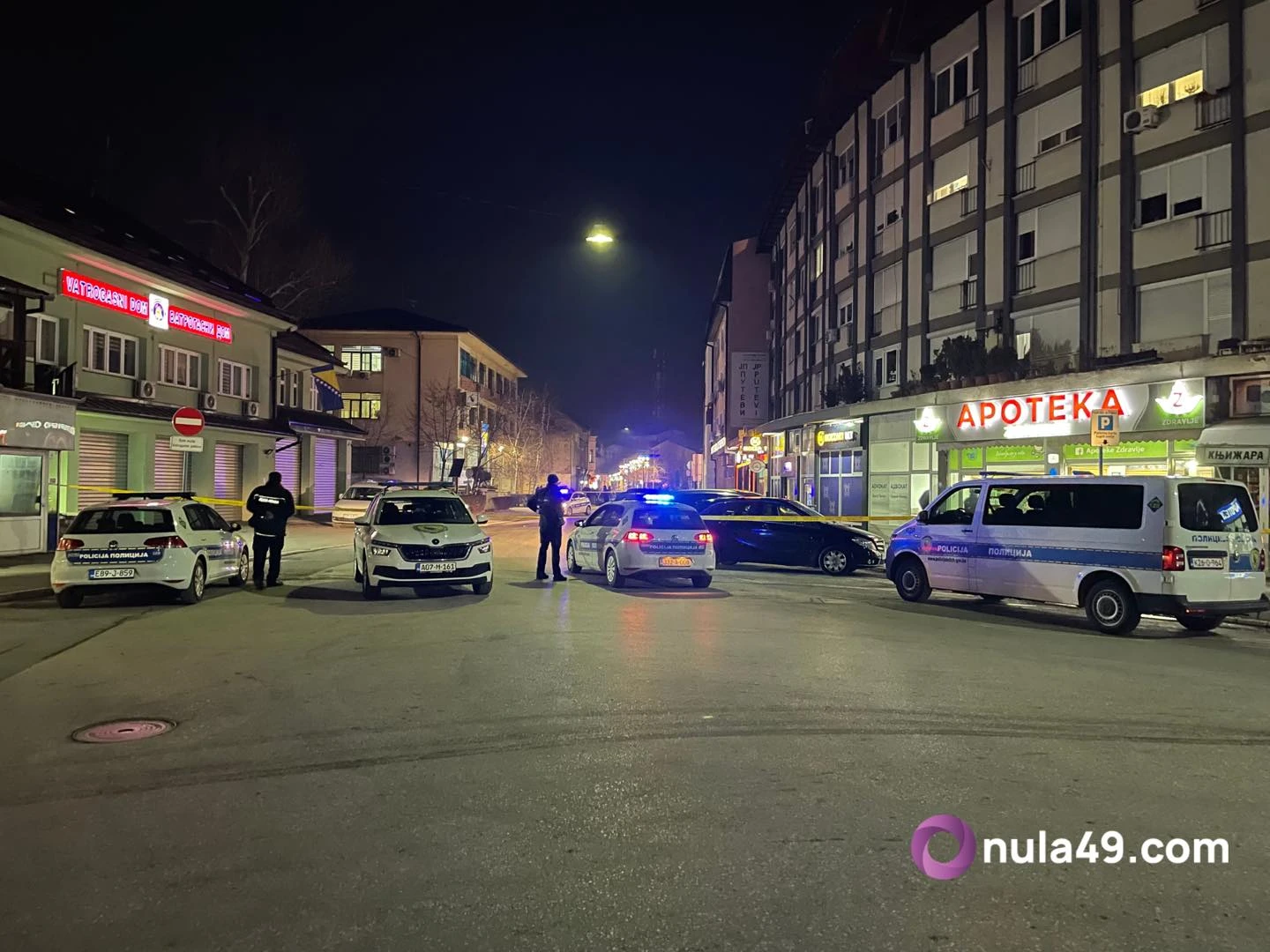 Muškarac teško ozlijeđen u pucnjavi u ugostiteljskom objektu