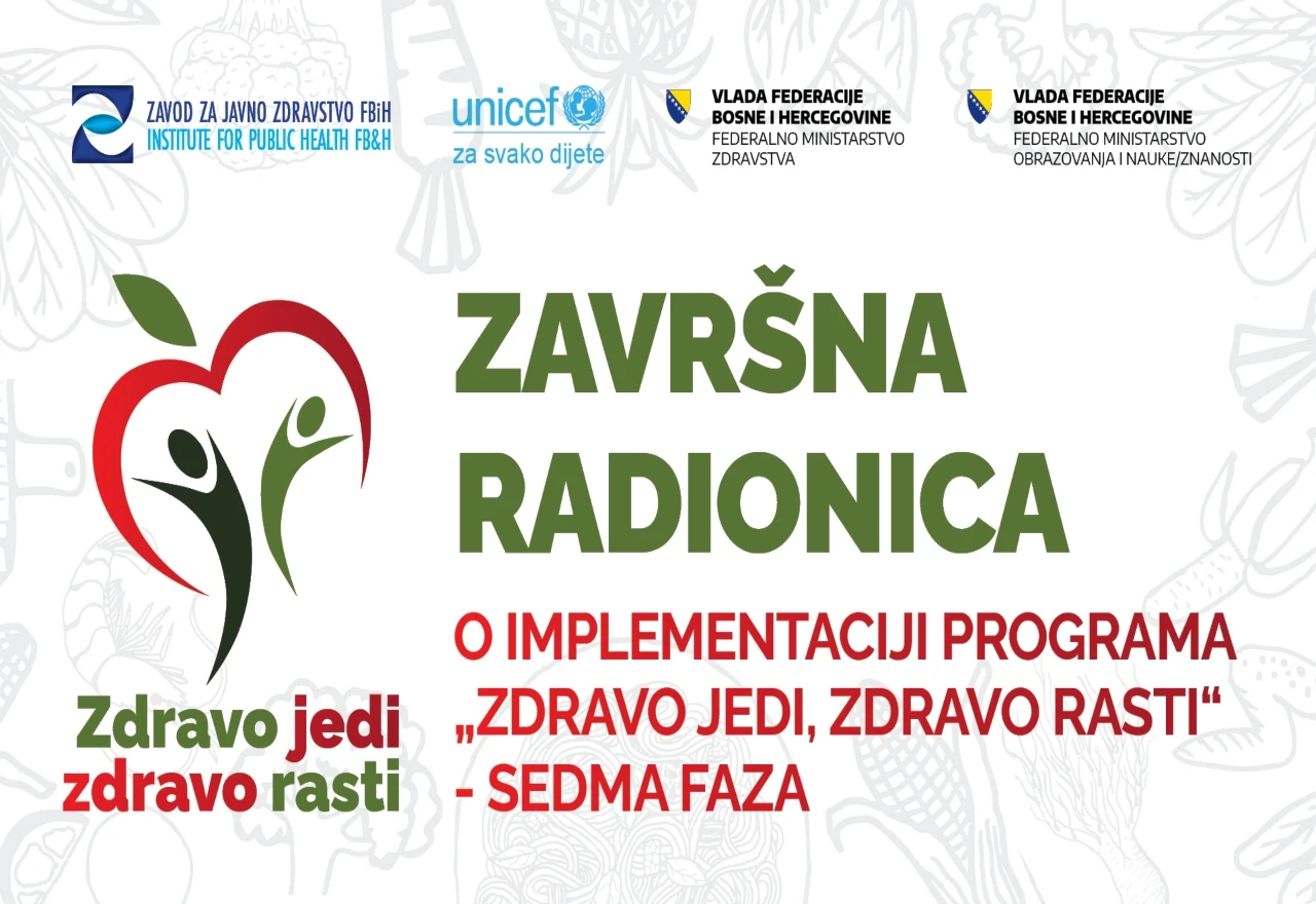 Mostar: Završna radionica programa "Zdravo jedi, zdravo rasti"