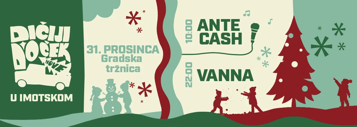 Imotski ove godine priprema najveseliji početak nove godine - uz čak dva dočeka!