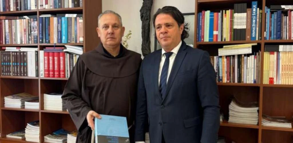 Toni Kraljević posjetio Franjevački provincijalat Bosne Srebrene