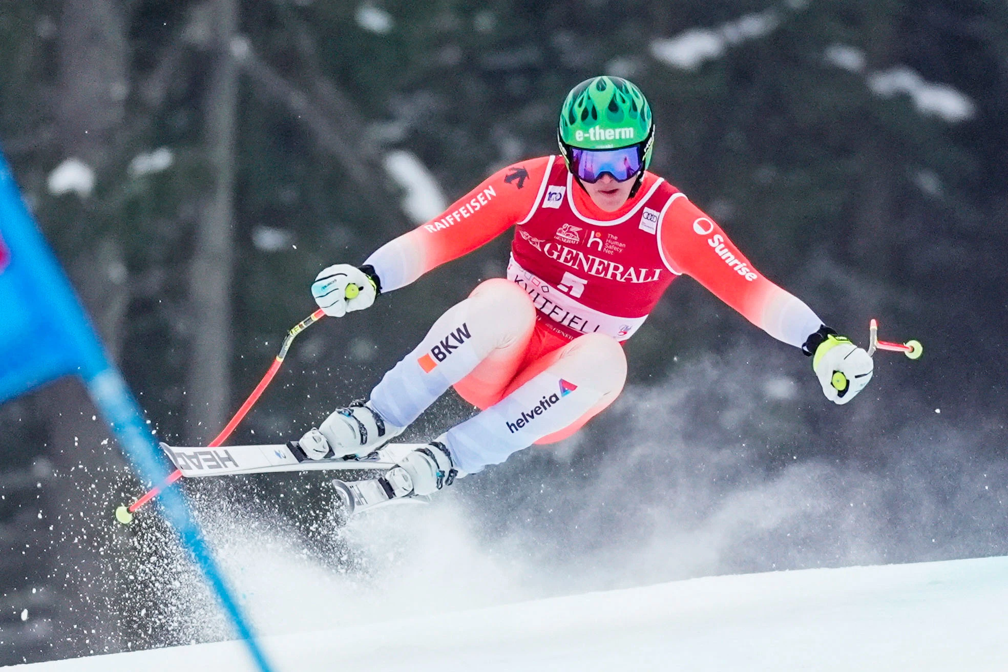 Franjo von Allmen slavio u spustu koji se vozio u Val Gardeni