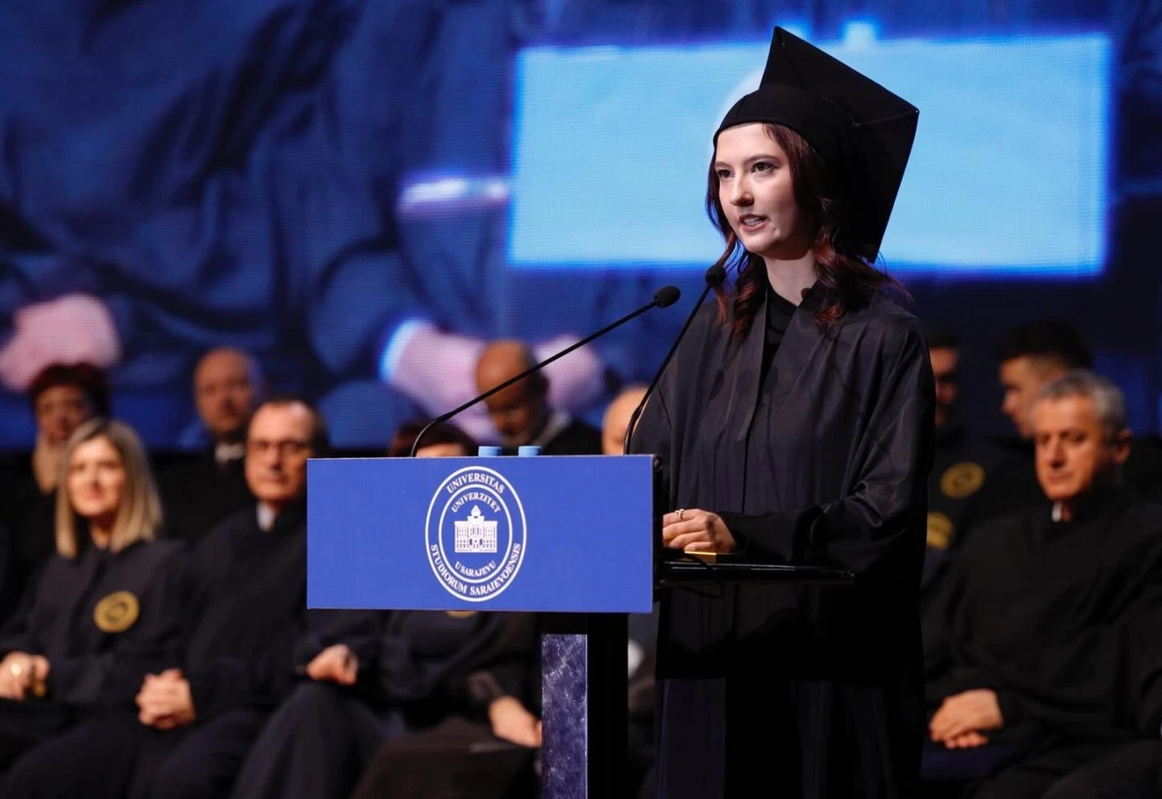 Mostarka proglašena najboljom studenticom UNSA: Njezin govor vrijedi poslušati
