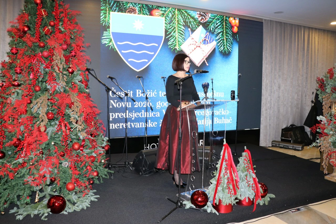 Tradicionalni Božićno-novogodišnji prijam predsjednice Vlade HNŽ-a