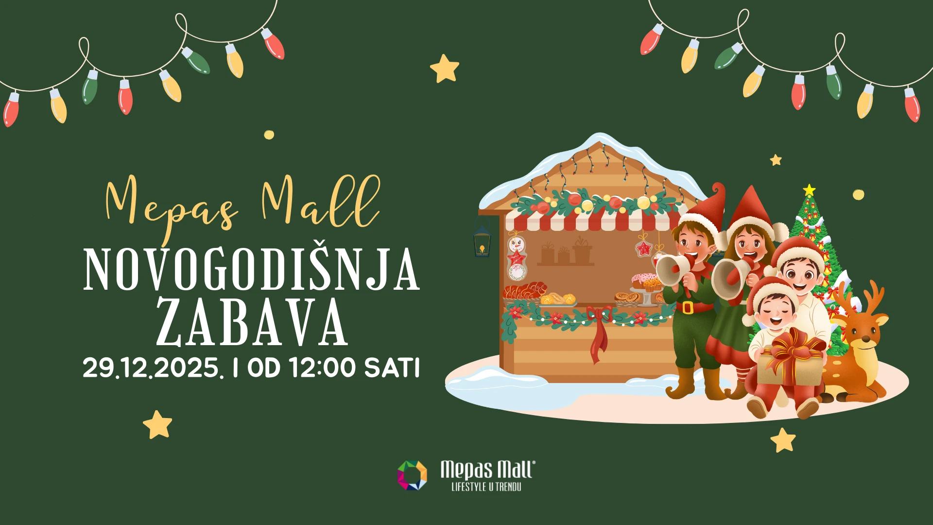 Mepas Mall novogodišnja zabava