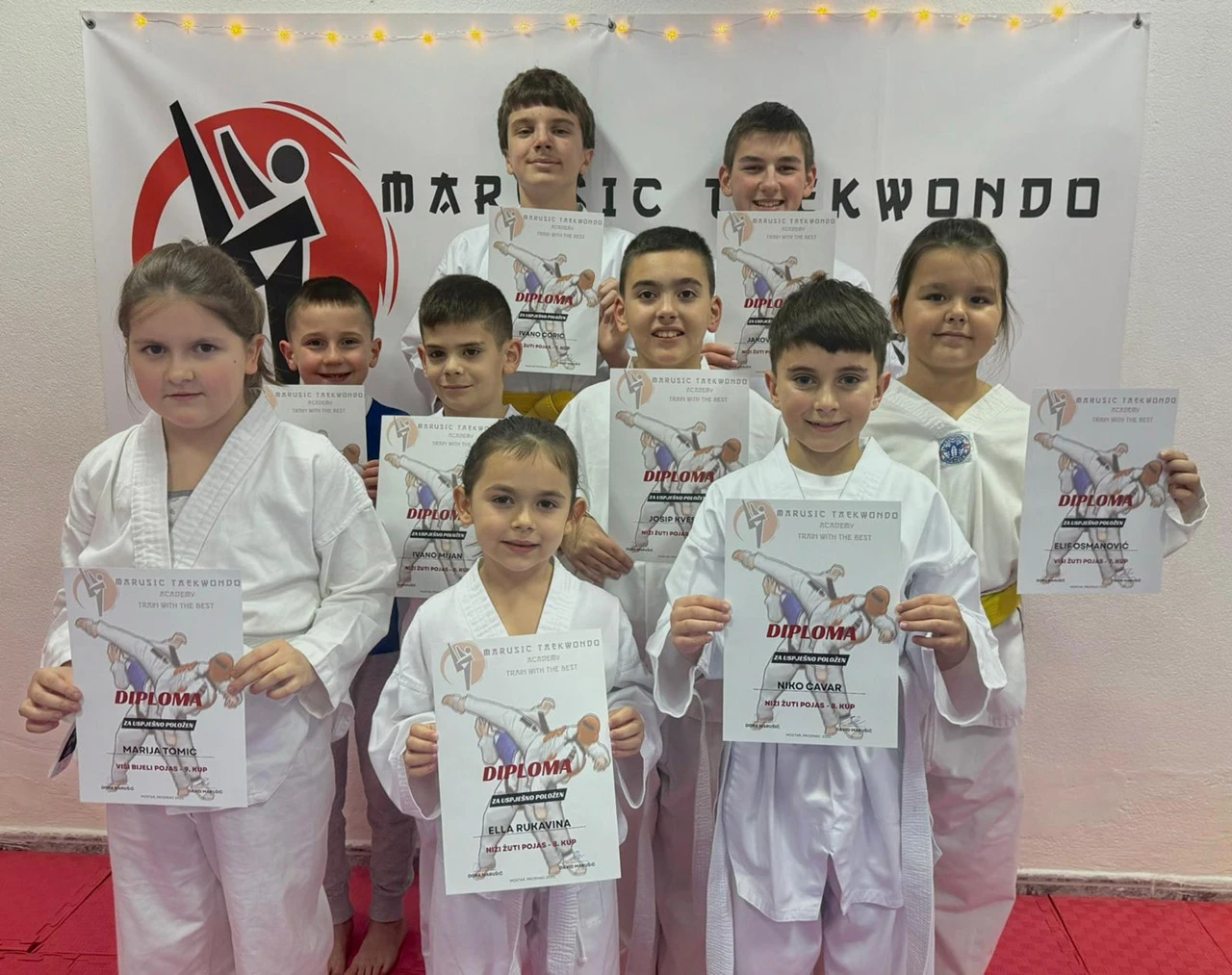 Marušić Taekwondo akademija polaganje