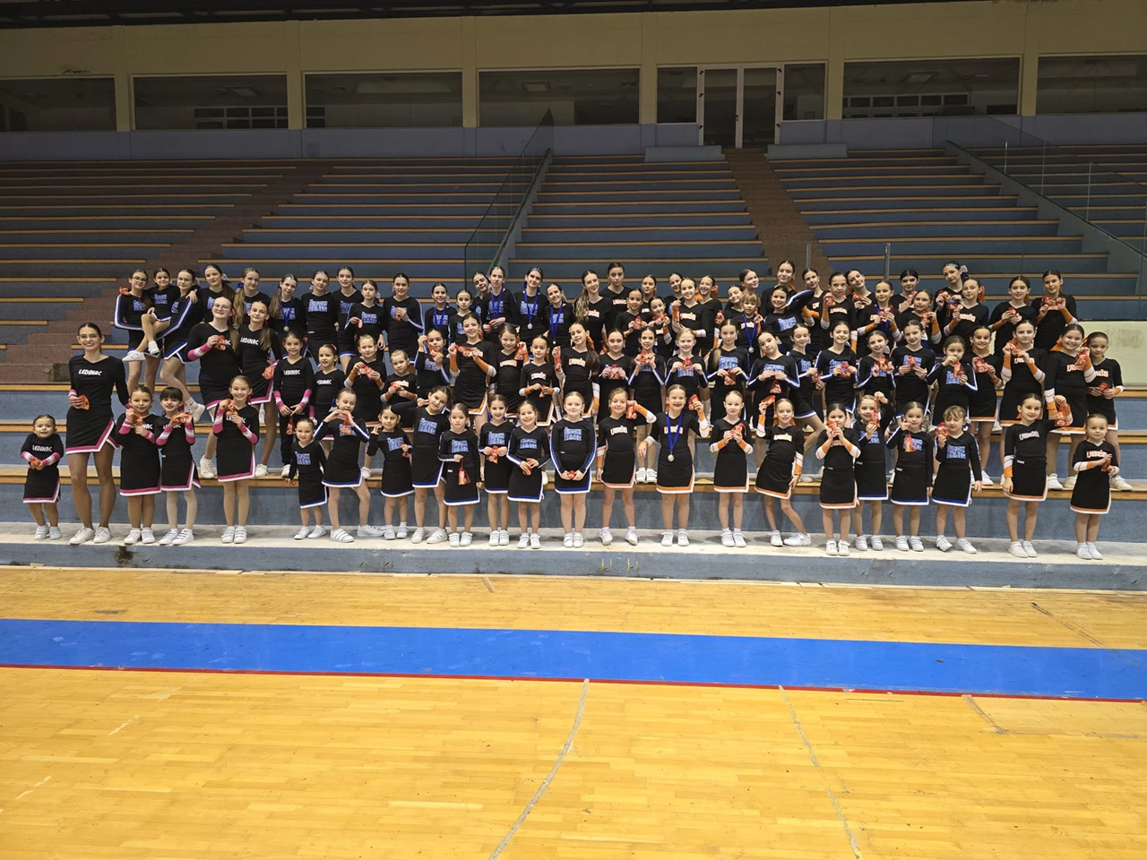Cheerleading izazov u Ljubuškom okupio preko stotinu sportašica