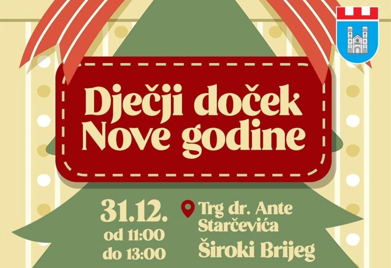 Široki Brijeg priprema bogat program za Dječji doček Nove godine