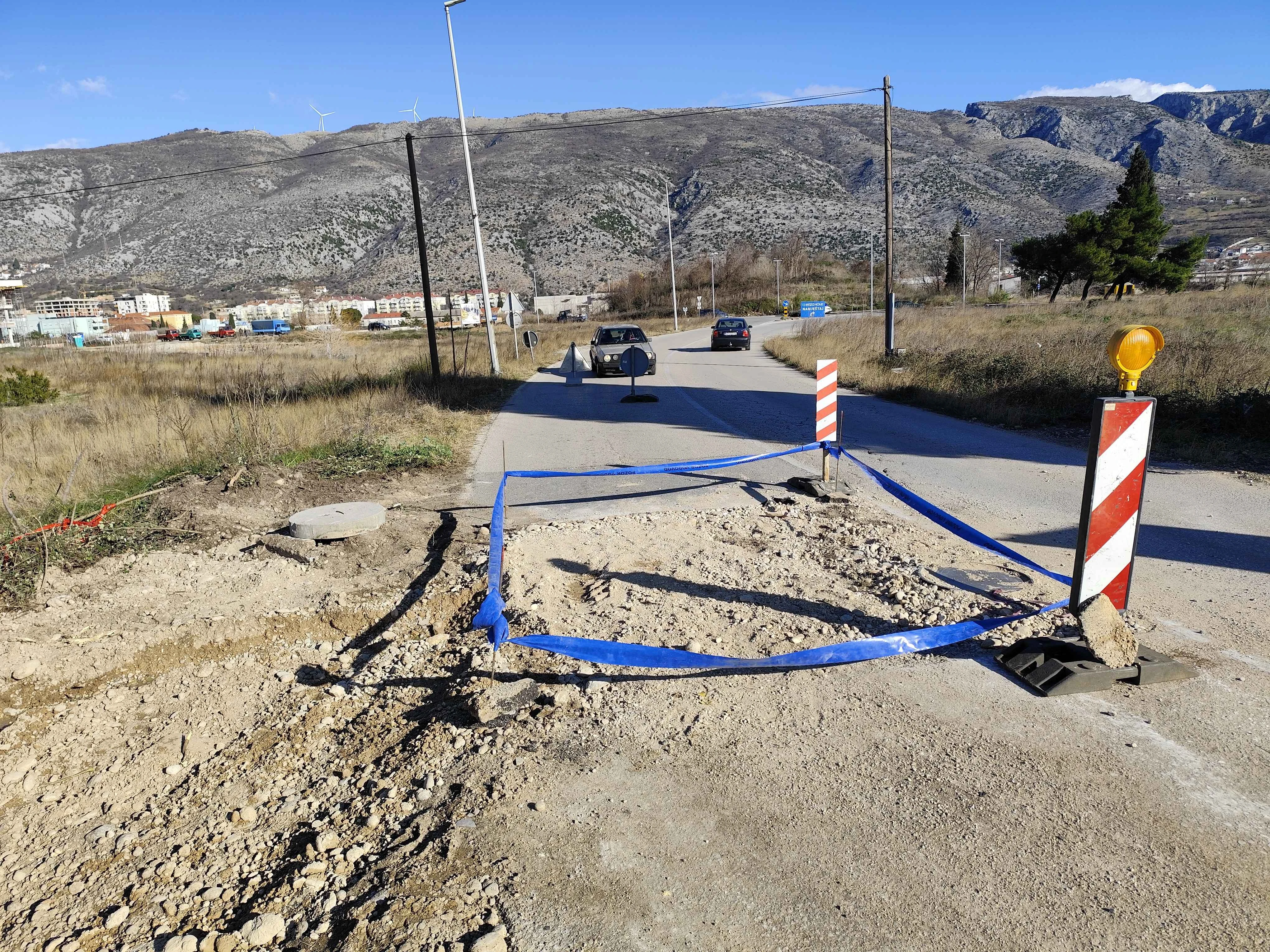 Zadnji dan godine donio radove: Počela sanacija šahta u ulici Rude Hrozničeka