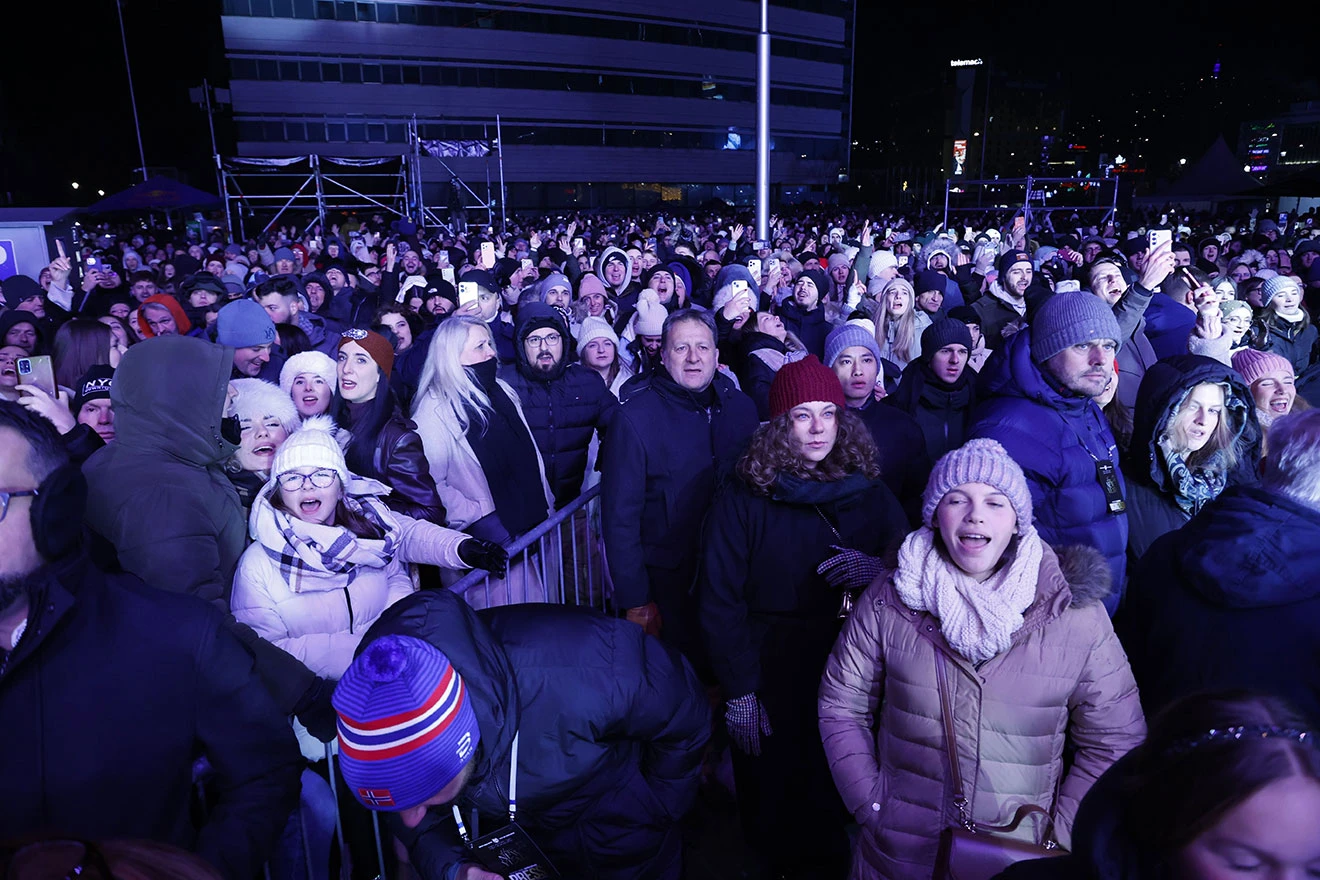Nova godina u Sarajevu bez ijednog incidenta