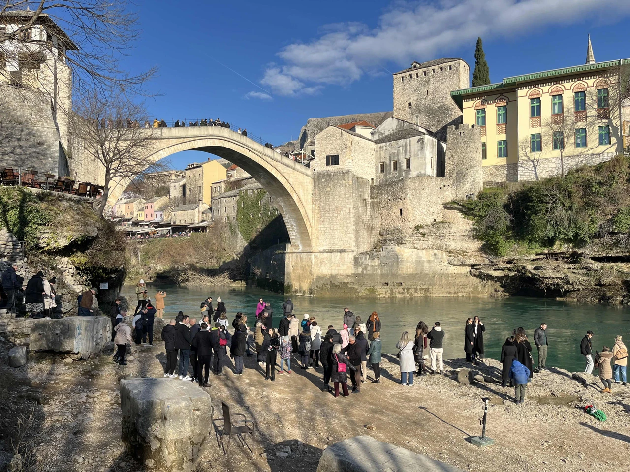 Mostar prvoga siječnja