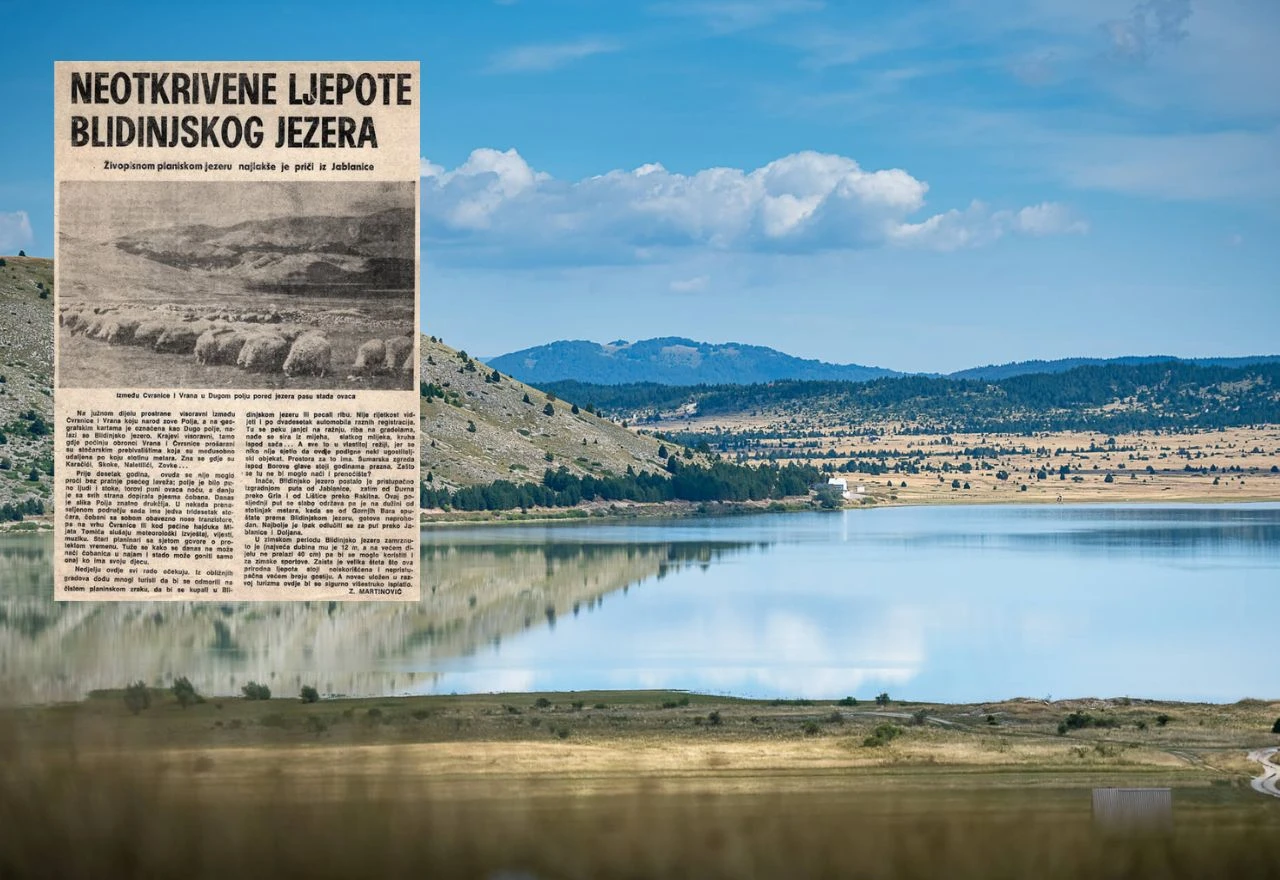 Što se o Blidinjskom jezeru pisalo prije 50 godina?