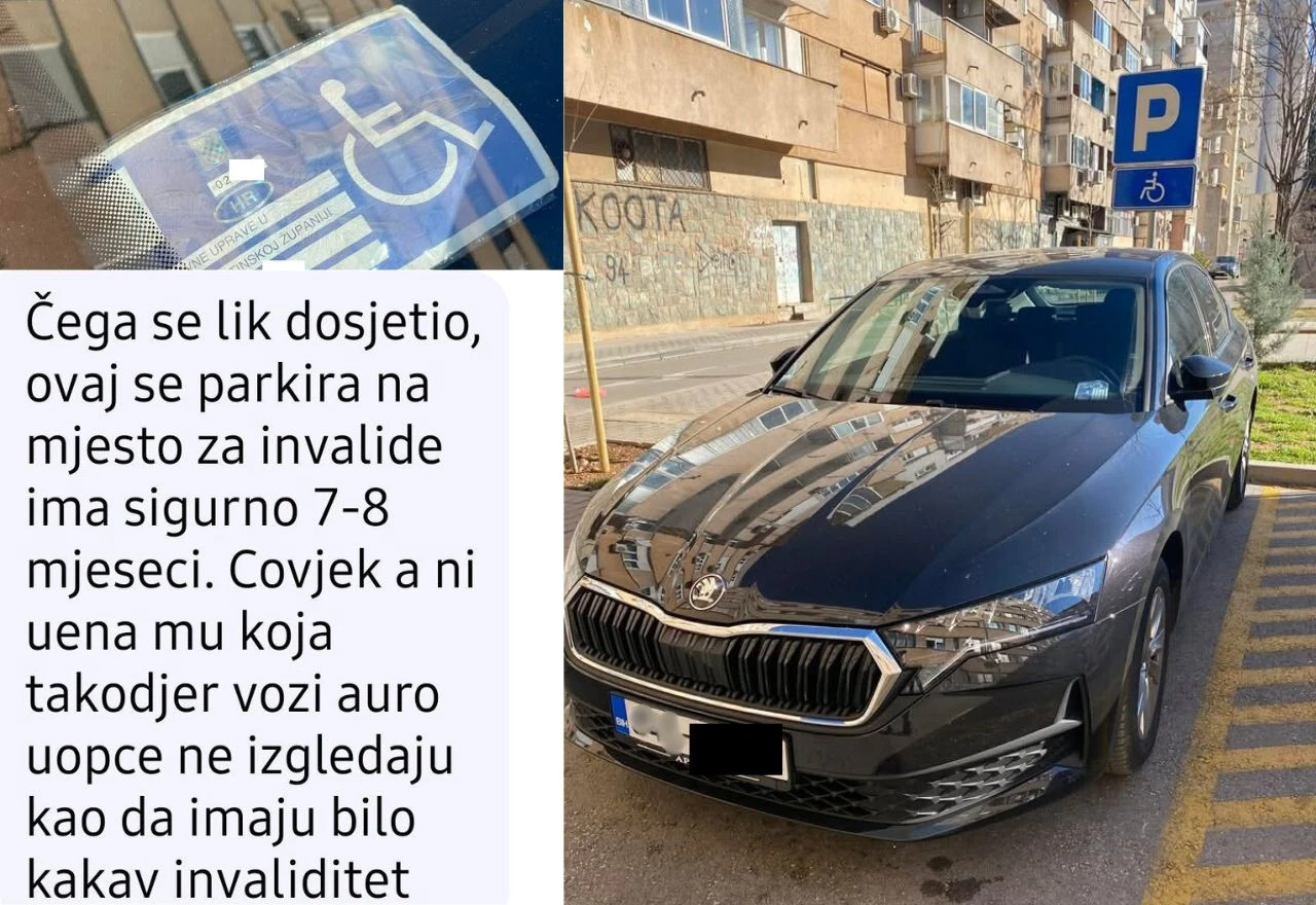 Bračni par u Mostaru mjesecima koristi nevažeću hrvatsku invalidsku oznaku isteklu prije 10 godina
