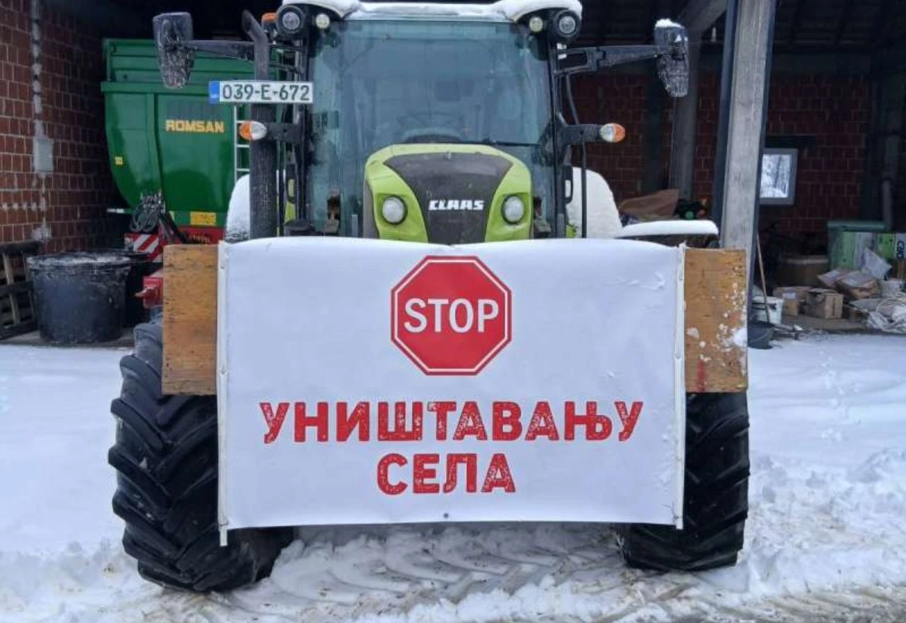 Mljekari u RS-u izašli na ulice