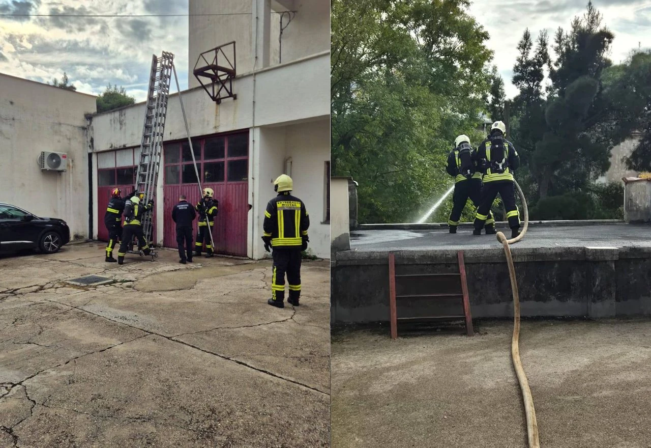 PVP Mostar na terenu cijeli dan: Požar i niz intervencija zbog vode